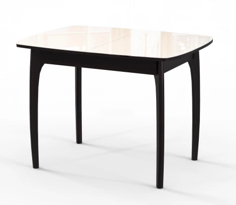 Стол М40 венге/стекло бежевое optiwhite Dikline 00-00060581