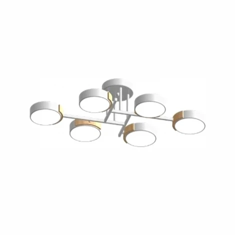 Потолочная люстра светодиодная на штанге LED4U LED4U L3211-830 WH