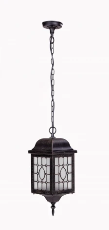 Уличный светильник подвесной Oasis Light LONDON L 64805L cover R (220V, на цепи, фонарь, IP44)
