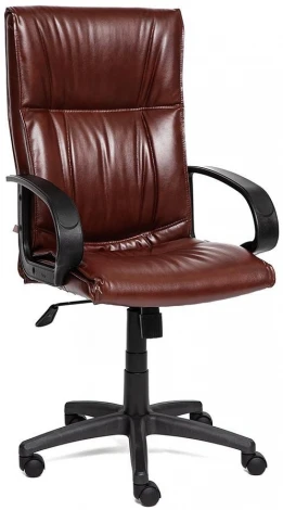 Кресло DAVOS кож/зам, коричневый, 2 TONE Tetchair 10205