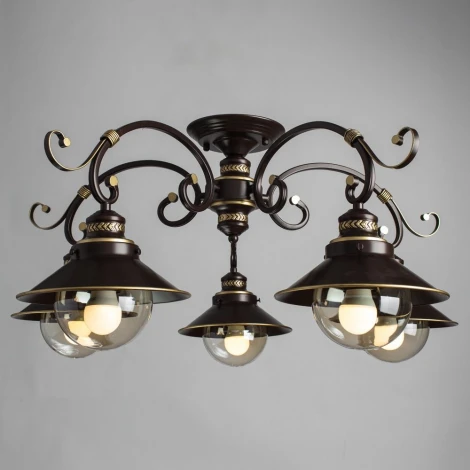 Потолочная люстра Arte Lamp Grazioso A4577PL-5CK (220V)