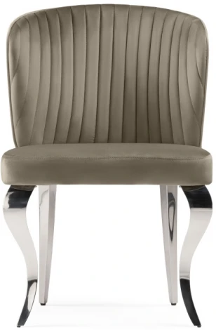 Стул Woodville на металлокаркасе Edwin light beige / steel 15389