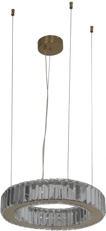 Подвесной светильник Favourite Manor 4195-4P (LED, 220V, хрусталь, на тросе, кольцо)
