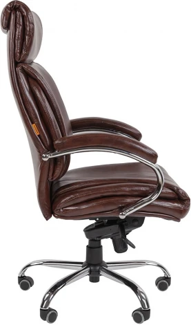Компьютерное кресло CHAIRMAN CH423 эко (Металл,Экокожа/Коричневый)