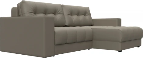 Диван угловой с декором Лига-049 НПБ Лига Диванов (Экокожа) арт.128466