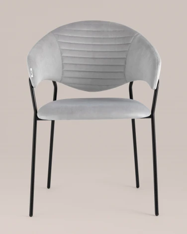 Стул Stool Group Алексис велюр серый УТ000035124