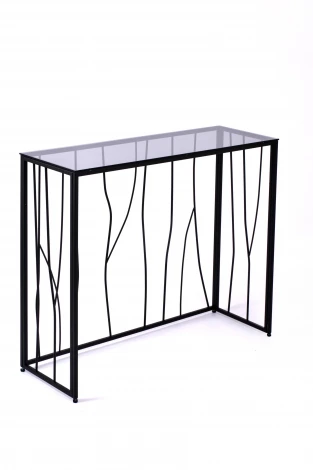 Консольный стол AllConsoles 1021-CB grey черный муар