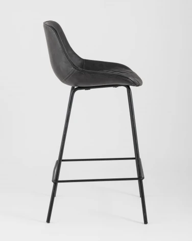 Стул полубарный Stool Group TEXAS экокожа серый УТ000003961