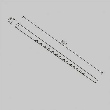 Трековый светильник Downlight 12W 48V Maytoni Points C101CL-L500-12W3-6K-BS (LED)