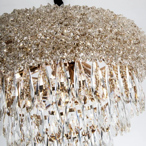 Подвесная люстра хрустальная Modelux MODELUX ML.2308.500 GD