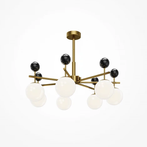 Потолочная люстра на штанге Maytoni Museo MOD436PL-07BS