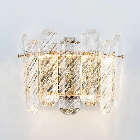 Бра светодиодное хрустальное с регулировкой цветовой температуры Modelux MODELUX ML.350.250 GD