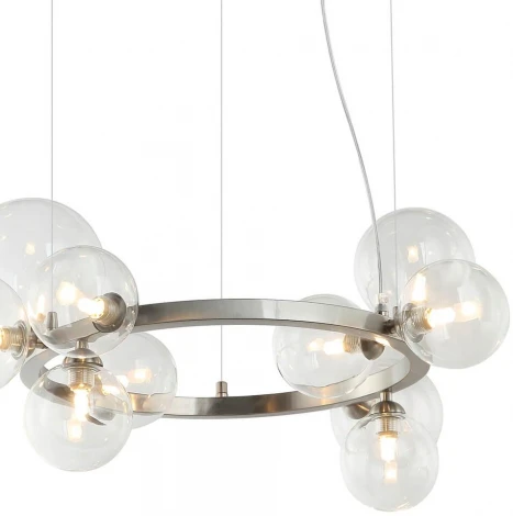 Подвесная люстра Lumien Hall Lovrenc LH4125/11P-SN-CL