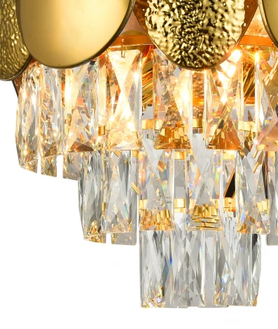 Подвесная люстра Natali Kovaltseva Chic 81437/6C GOLD