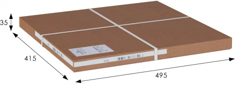 Стол журнальный Кат дуб вотан/черный Mebelik арт.008951