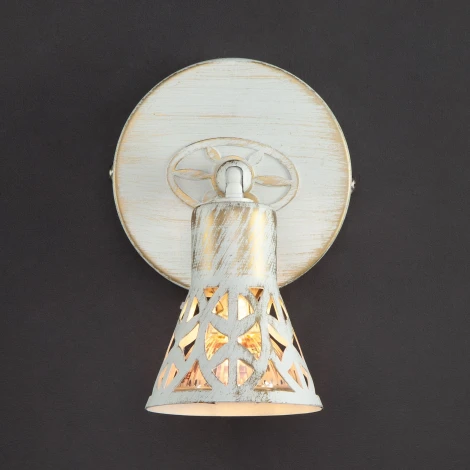 Спот Eurosvet 20027 20027/1 белый с золотом