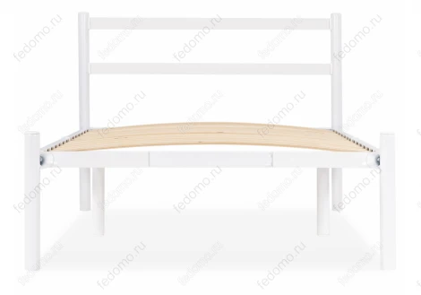 Односпальная кровать Woodville Фади 80х200 белая 491581