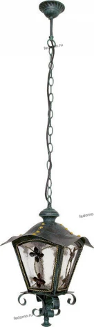 Уличный подвес на цепи 1 плафон