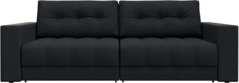 Диван прямой с декором Лига-049 НПБ Лига Диванов (Замша) арт.128408