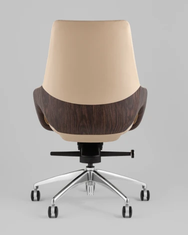 Кресло офисное TopChairs Reign бежевый арт.УТ000039416