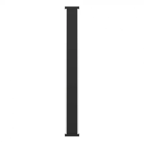 Уличный настенный светильник Eglo Neviano 900677 2X7W (LED), 3000K сталь, черный/пластик, белый