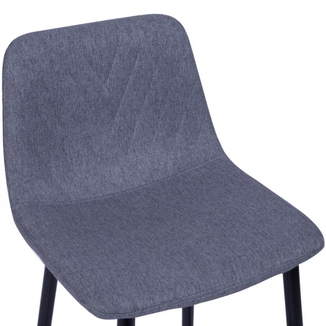 Стул полубарный Vicky серый