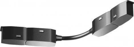 Коннектор гибкий для магнитного шинопровода Maytoni Accessories for tracks Exility TRA034CS-B (48V)