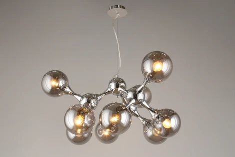 Подвесная люстра Aployt Helen APL.905.03.09 (220V, на тросе, шарики)