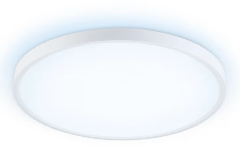 Потолочный светодиодный светильник круглый с подсветкой Ambrella Orbital Air FZ3005 (220V, круглые, IP44)