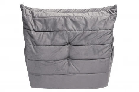 Диван Dreambag Маршмеллоу Серый 1 секция 7313200