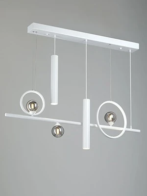 Подвесной светильник светодиодный Vitaluce V3095-0/5S (220V, на тросе, шар, кольцо)