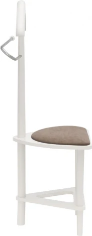 Вешалка со стулом Leset Атланта Leset (Микровелюр/Коричневый) арт.2000000092386