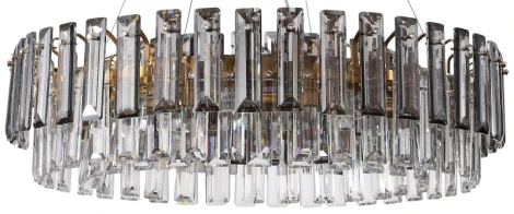 Подвесная люстра Ton 2159/05/12P Stilfort (220V, хрусталь, на тросе, круглые)