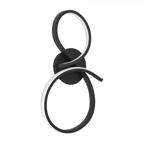 Настенный светильник светодиодный Eglo Serpins 901268 11,4W(LED), алюминий, сталь, черный, пластик, белый, 3000K