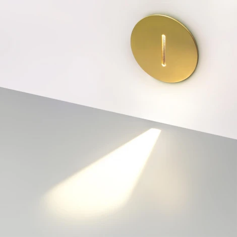 Подсветка лестницы встраиваемая Odeon Light Escala 7053/3WL металл/металл бронза IP20 LED 1*3W (220V, круглые)