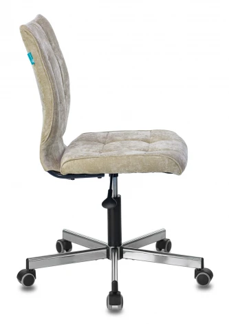 Кресло Бюрократ CH-330M песочный Light-21 крестовина металл хром