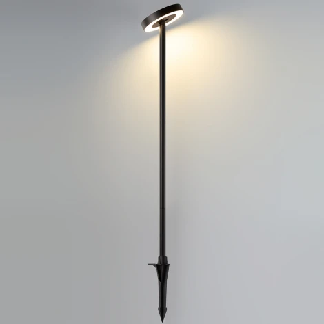 Грунтовый светильник светодиодный поворотный Odeon Light Disc 7189/6GLA черный/металл IP65 LED 6W 3000K 220V-240V