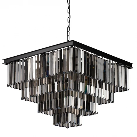 Подвесная люстра каскадная Loft IT Prism 10018/600S (220V, хрусталь, на цепи)