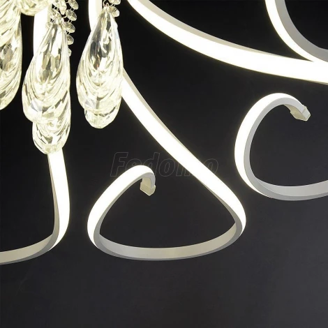 Потолочная люстра Максисвет Геометрия 1-1656-8-WH LED