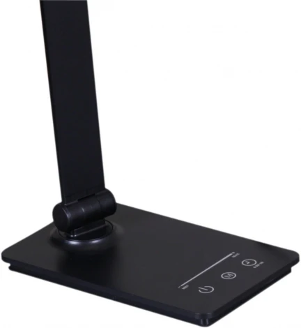 Офисная настольная лампа светодиодная Reluce 02088-0.7-01T BK (USB) (220V, выключатель)