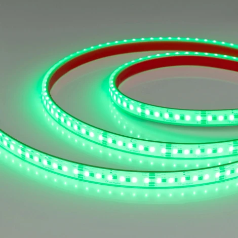 Светодиодная лента герметичная DOT-PFS-X120-12mm 24V RGB (14 W/m, IP68, 5m) (Arlight) 058096