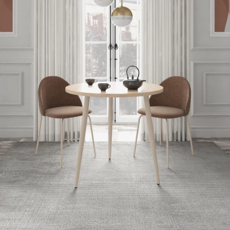 Стол Дебют Брайт, Серо-бежевый/Мрамор Валенсия