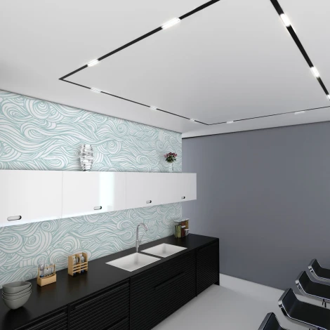 Трековый светильник магнитный Slim Magnetic 85007/01 (LED, 48V)