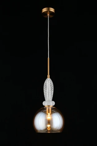 Подвесной светильник Aployt Kristel APL.304.16.01 (220V, на проводе, шар)