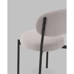 Стул Бриф DD букле светло-серый 4 шт. Stool Group арт.УТ000041545