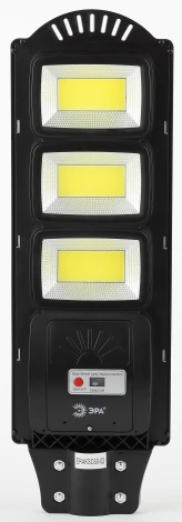 Уличный консольный светильник светодиодный на солнечных батареях с пультом и датчиком движения ЭРА ERAKSC60-02 (IP65)