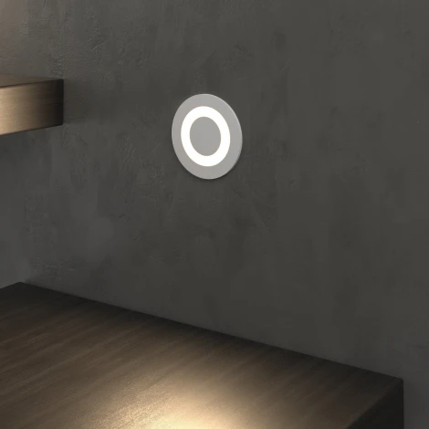 Встраиваемый светильник уличный Elektrostandard MRL LED 1107 белый (220V, круглые, IP65)