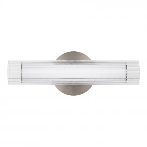 Настенный светильник светодиодный Никель/Белый Прозрачный LED 1*7W 3000K/4000K ST Luce Enfys SL2010.121.01