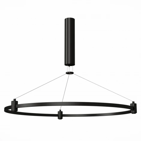 Шинопровод магнитный-кольцо с подвесами и основанием под блок питания ST Luce Farm ST025.413.00 (24V)