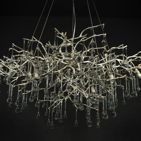 Подвесная люстра Loft IT Bijout 10067/1250 SG (220V, на тросе, ветки)